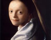 约翰尼斯 维米尔 : Study of a young woman